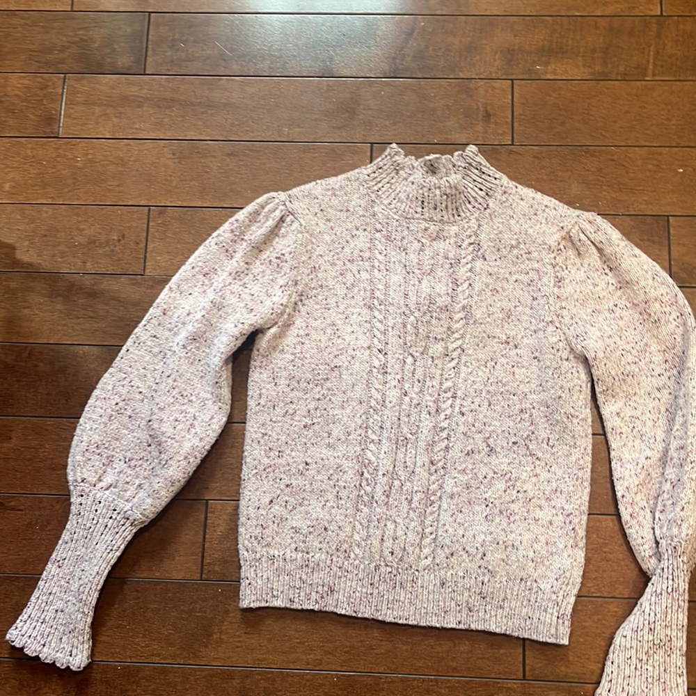 Light purple knit sweater - Janie and Jack